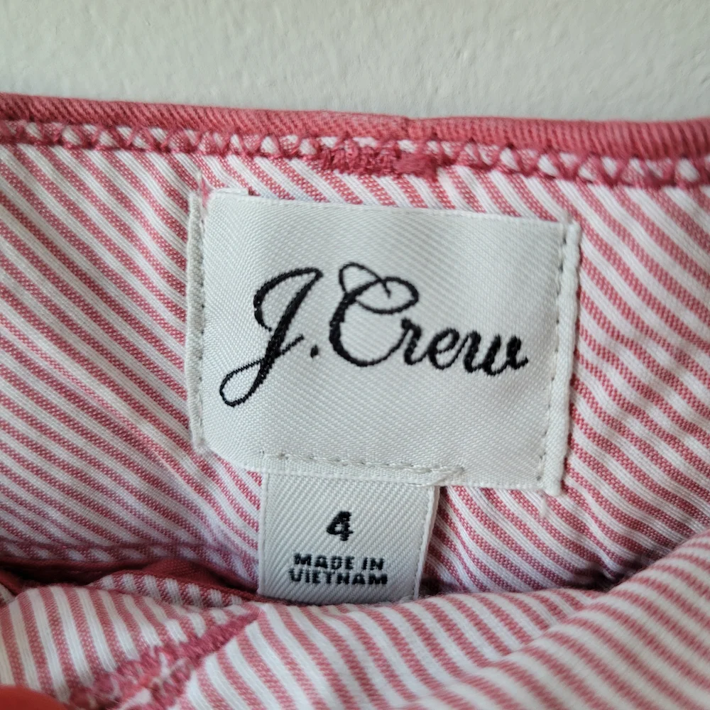 J. Crew Women's Shorts Collection of 4 - Light Pink, Blue, Gray, Pink Size 4